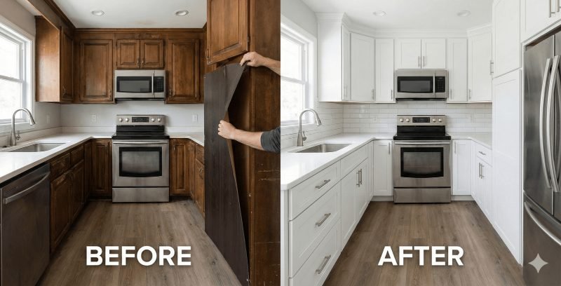 Cabinet Repair services in Foslsom, CA
